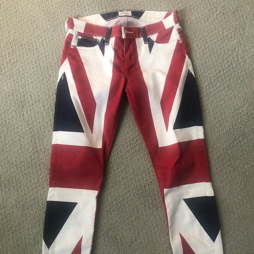 hudson cropped jeans, england